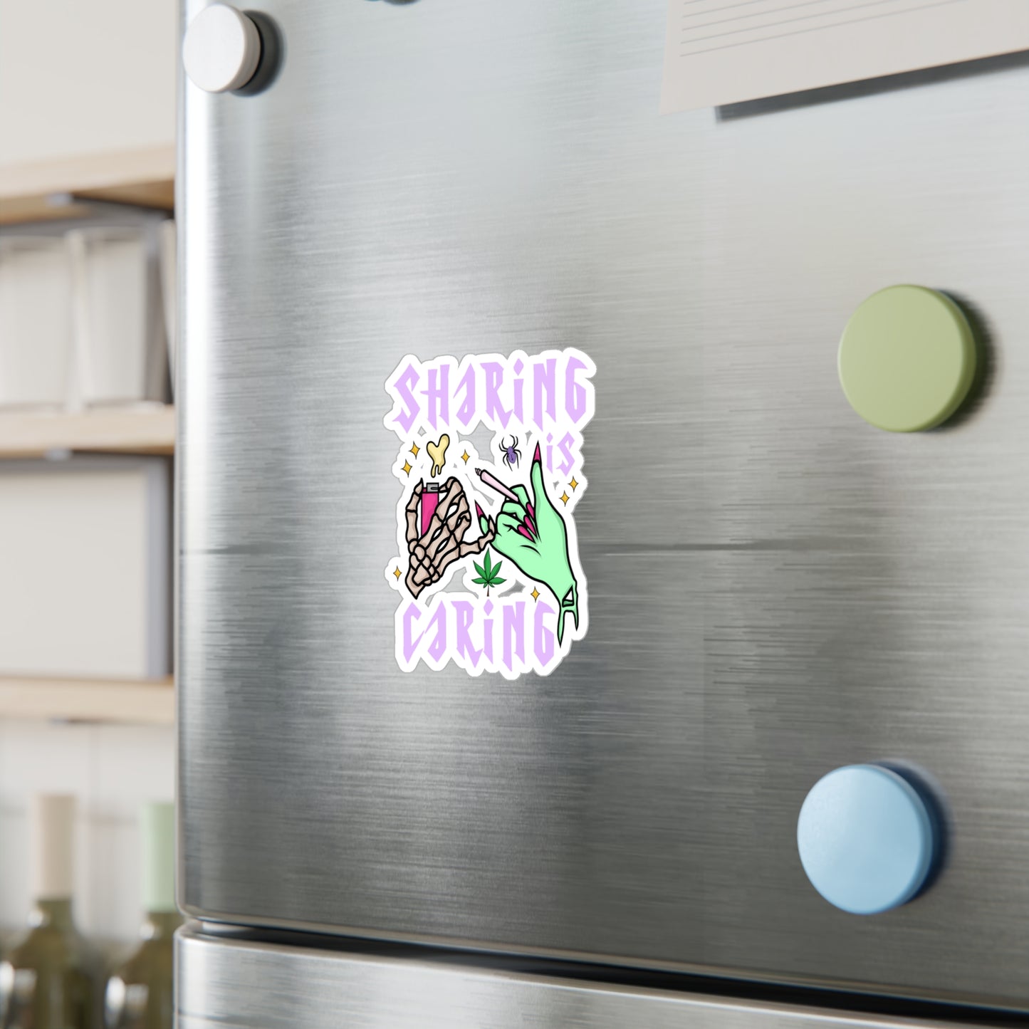 Sharing Is Caring Vinyl Die-Cut Sticker