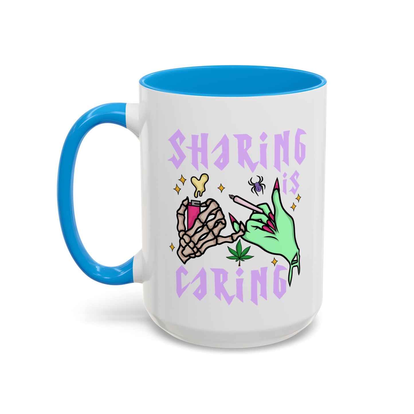 Sharing Is Caring Colorful Mugs (11oz, 15oz)
