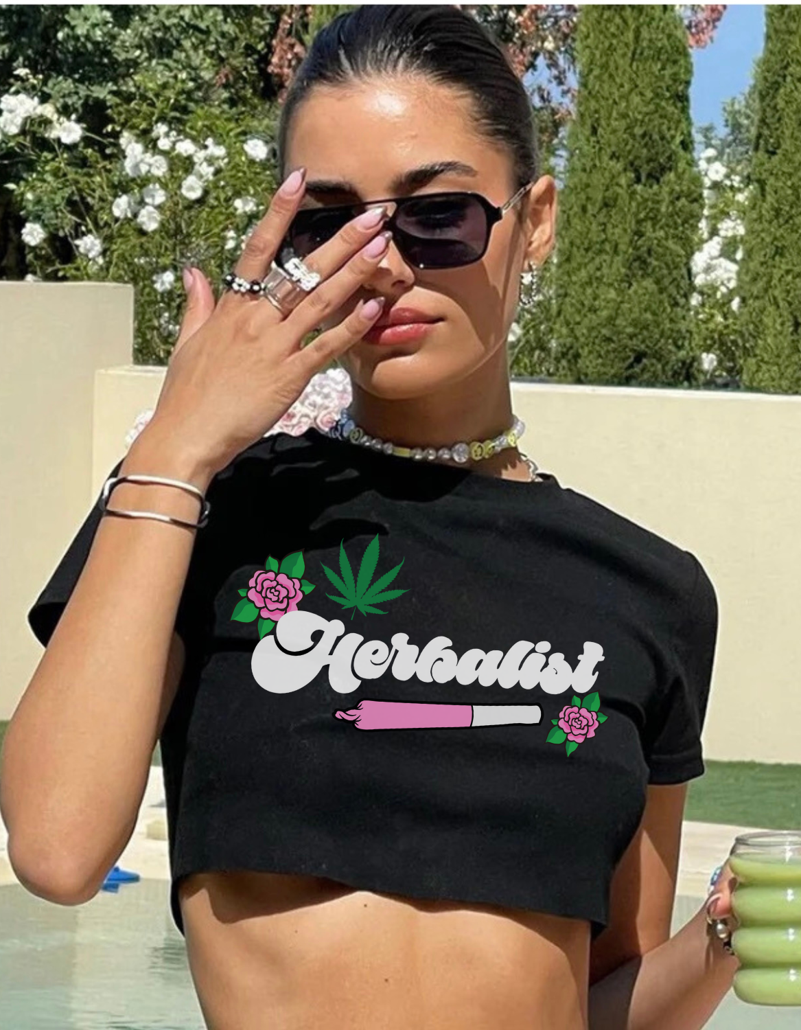 Herbalist Crop Top