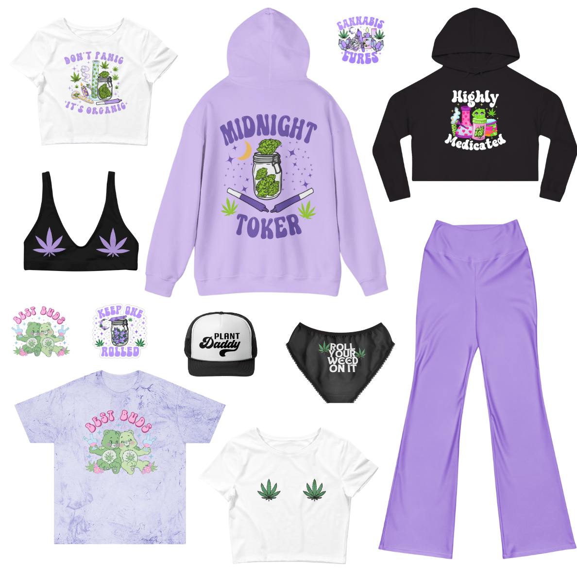 Best Buds Unisex Color Blast T-Shirt