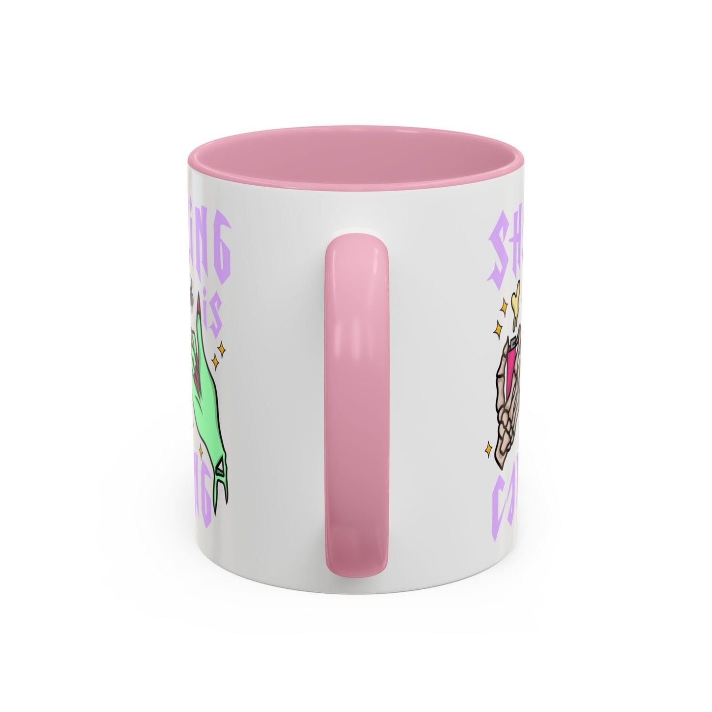 Sharing Is Caring Colorful Mugs (11oz, 15oz)