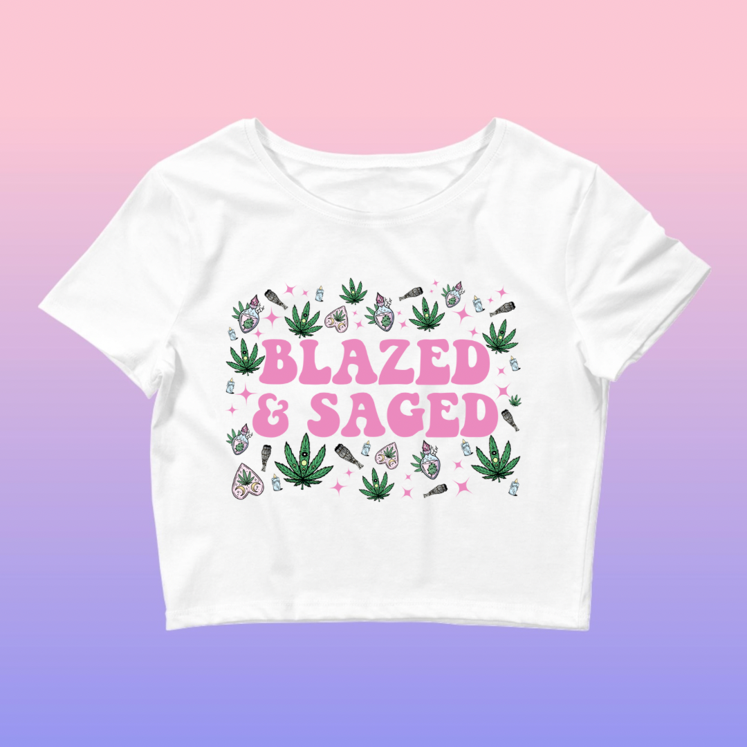 Blazed & Saged Crop Top