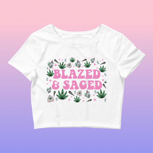 Blazed & Saged Crop Top