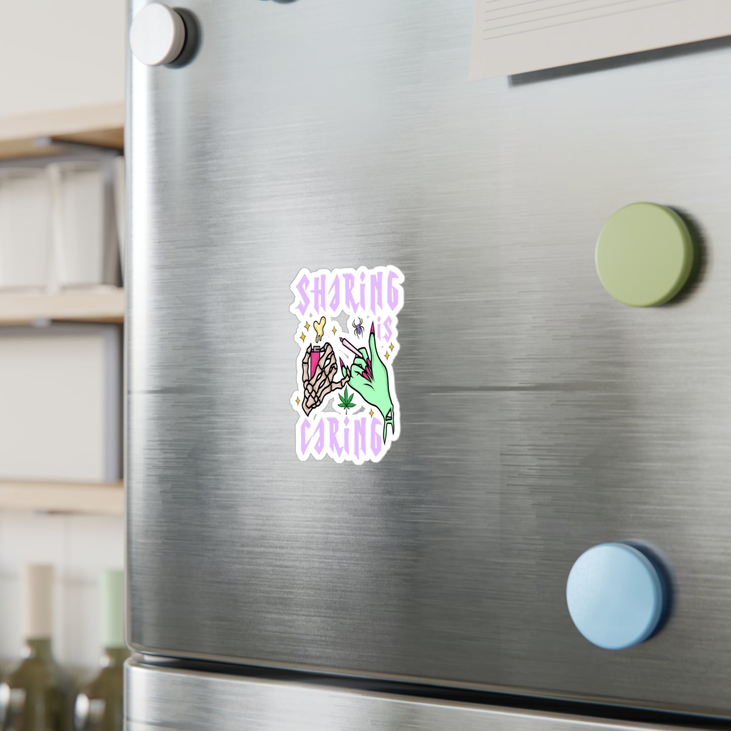 Sharing Is Caring Vinyl Die-Cut Sticker