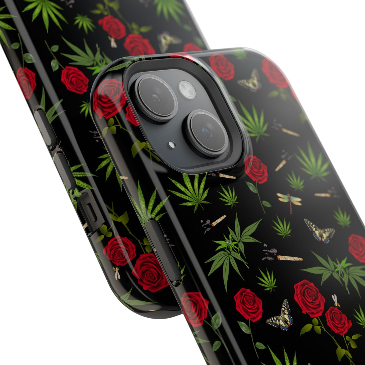 Blunts & Roses Impact-Resistant Phone Case