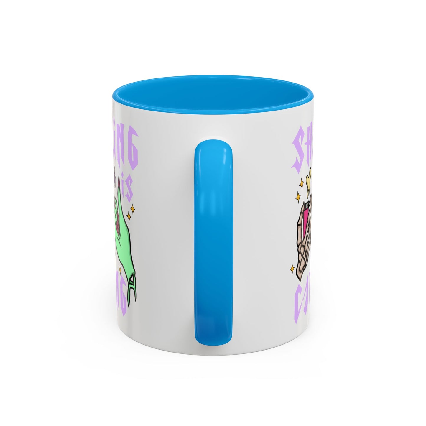 Sharing Is Caring Colorful Mugs (11oz, 15oz)