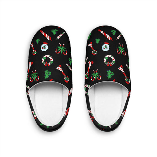 420 Christmas Slippers Women's Indoor Slippers