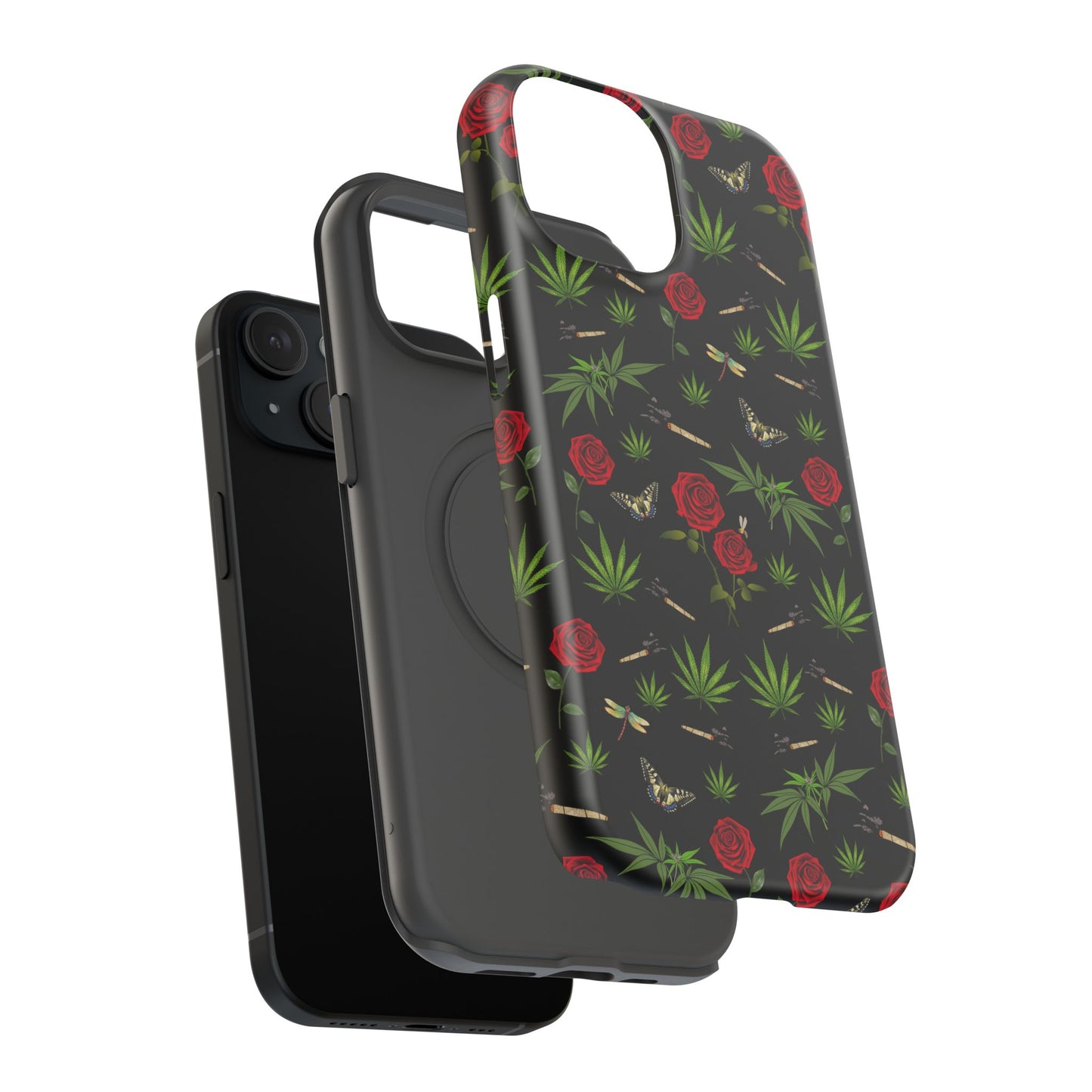 Blunts & Roses Impact-Resistant Phone Case