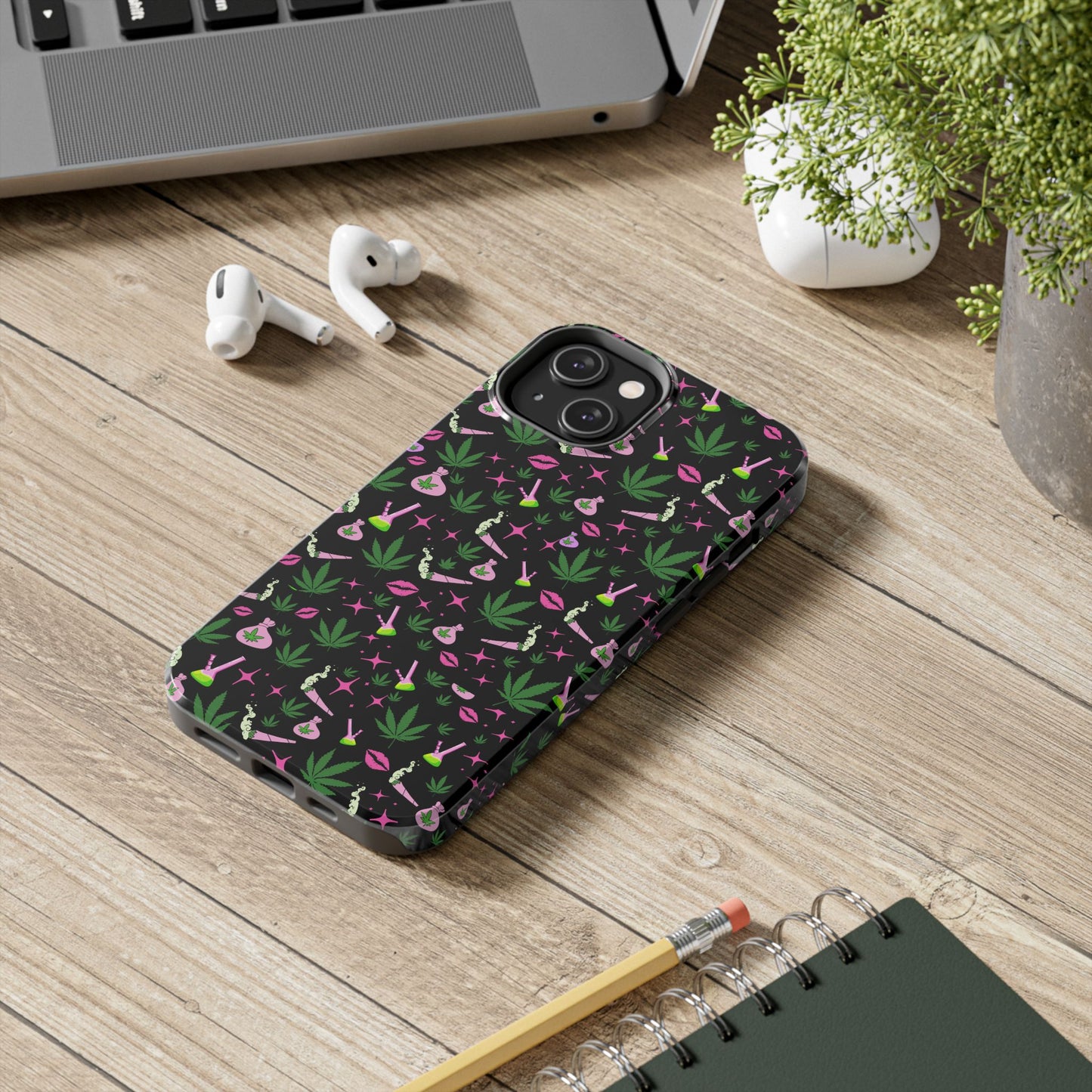Stoner Babe Tough Phone Cases