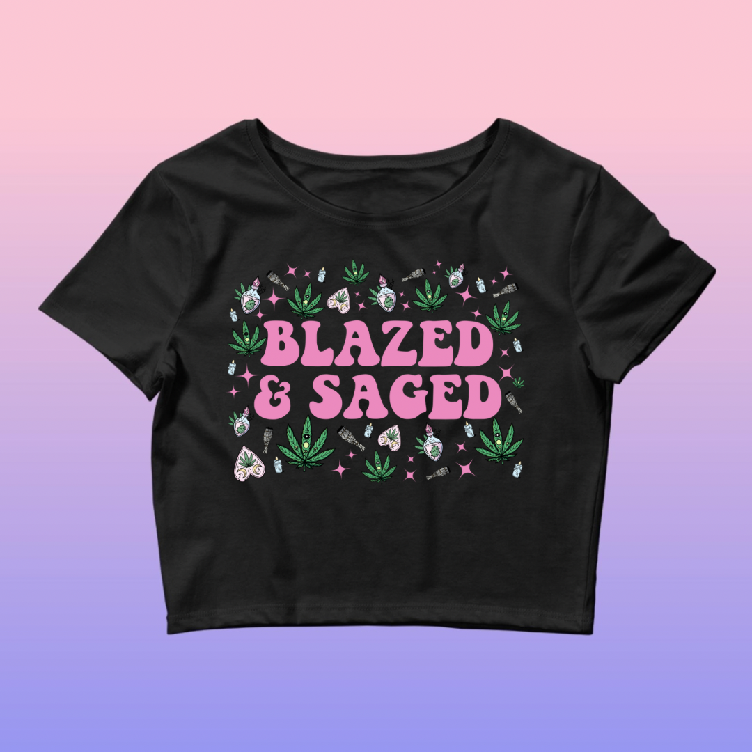 Blazed & Saged Crop Top