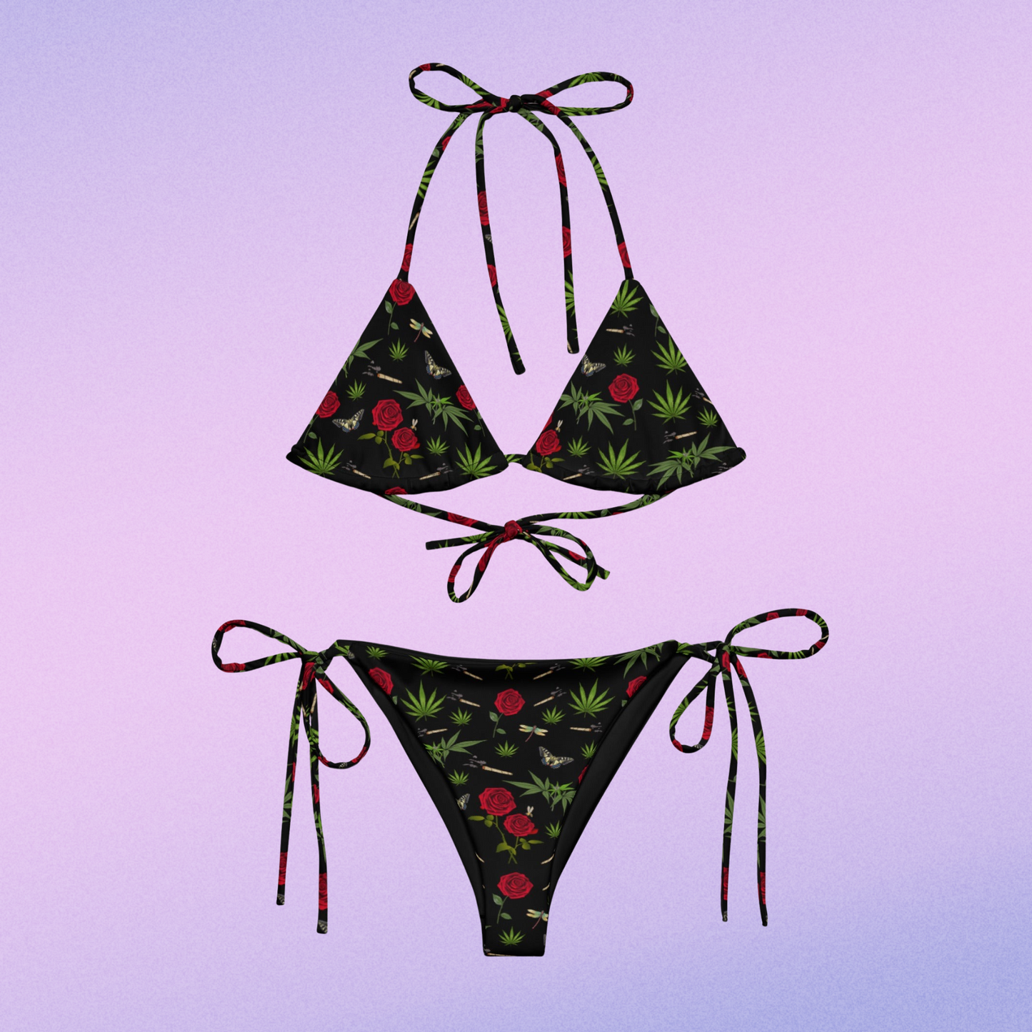 Blunts & Roses String Bikini