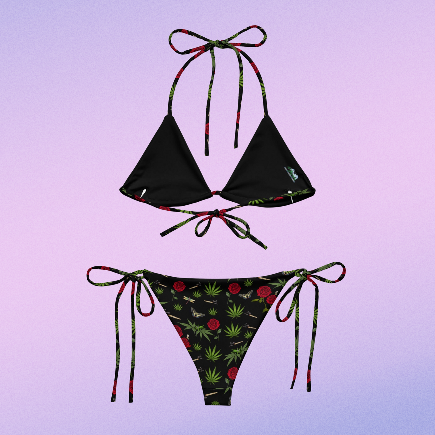 Blunts & Roses String Bikini
