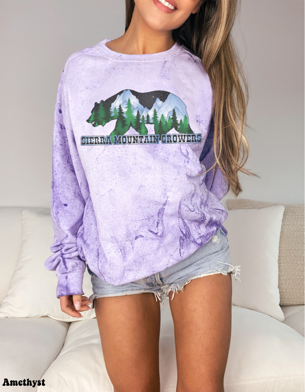 Sierra Mountain Growers Color Blast Sweatshirt