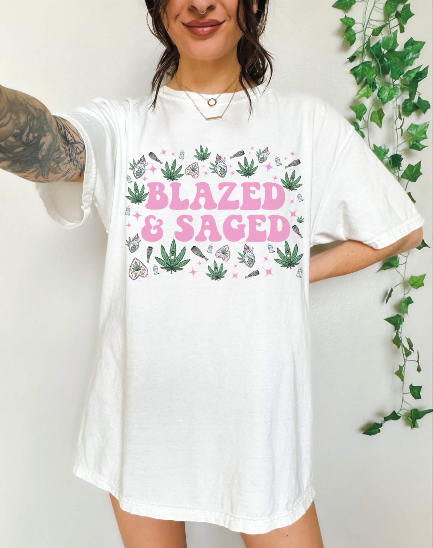 Blazed & Saged Jersey Tee