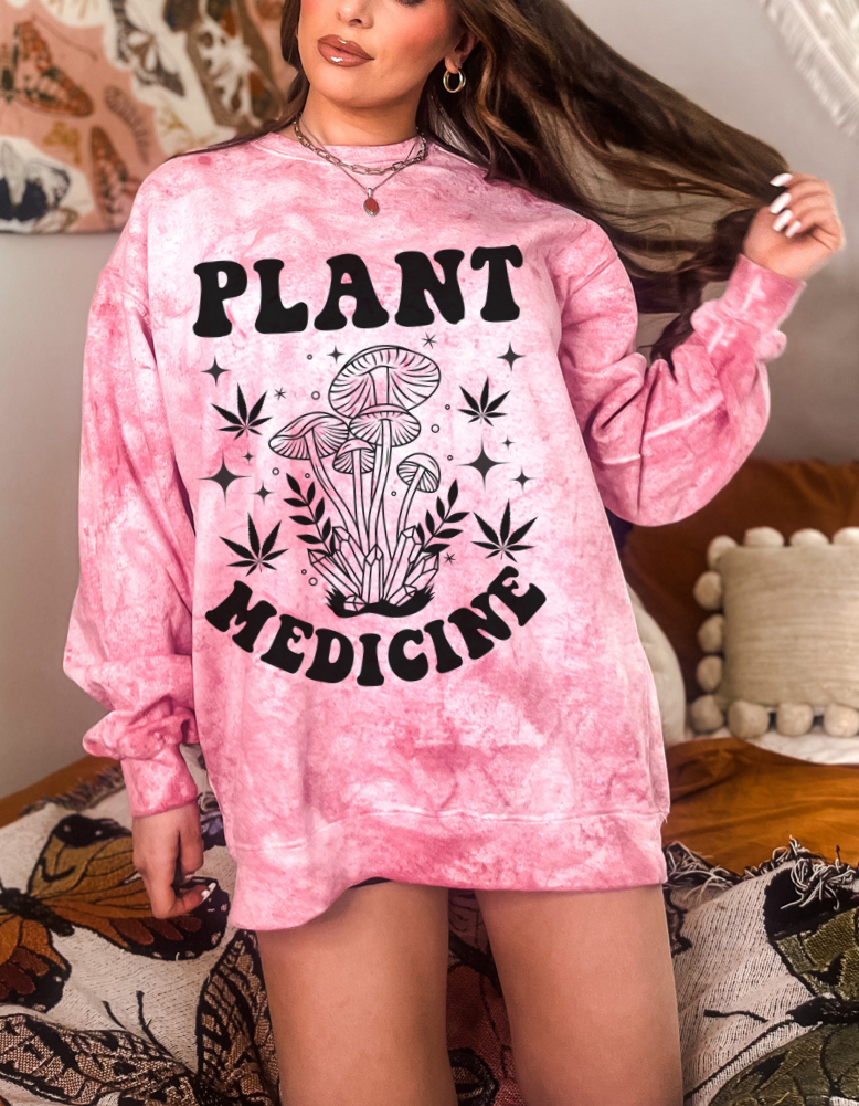 Plant Powered Blast Crewneck Sweatshirt