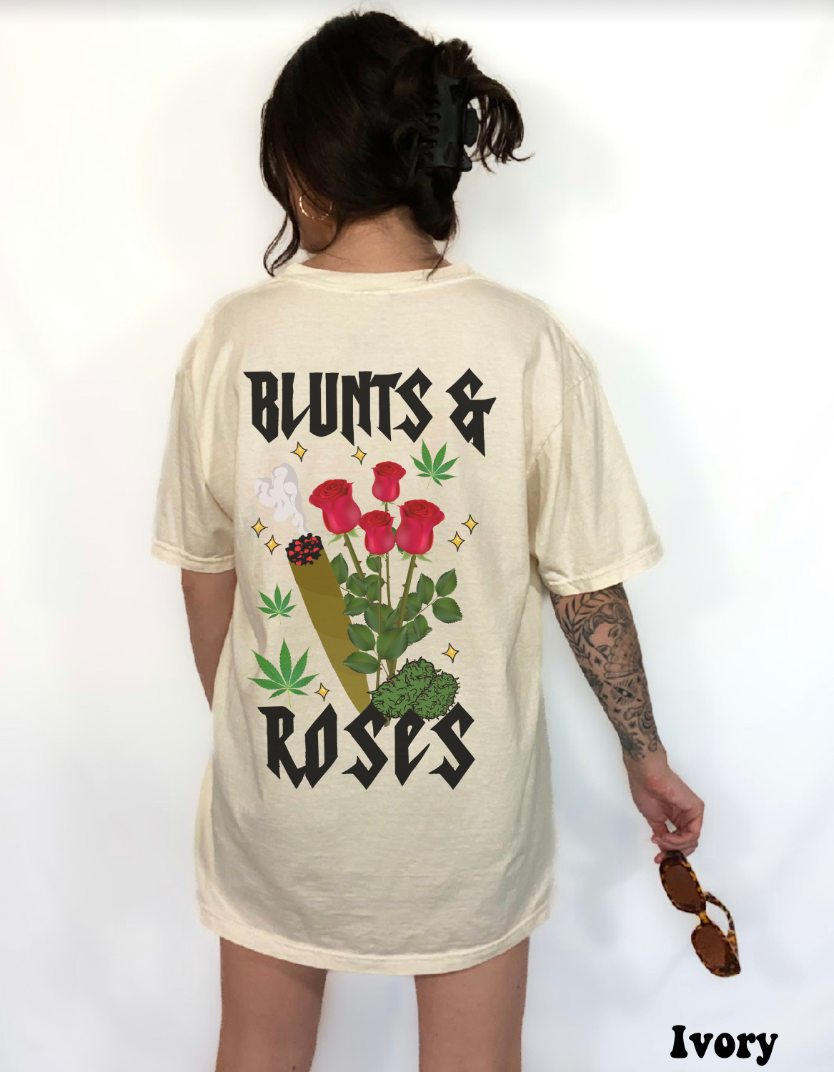 Blunts & Roses T-shirt