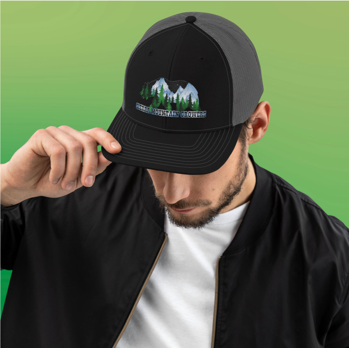 Sierra Mountain Grower SMG Trucker Cap