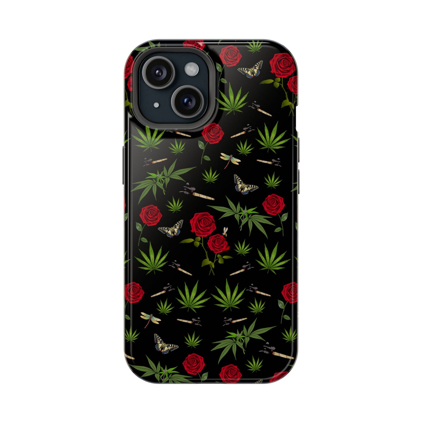 Phone Cases - Blunts & Roses Smokers Delight Impact-Resistant Cases