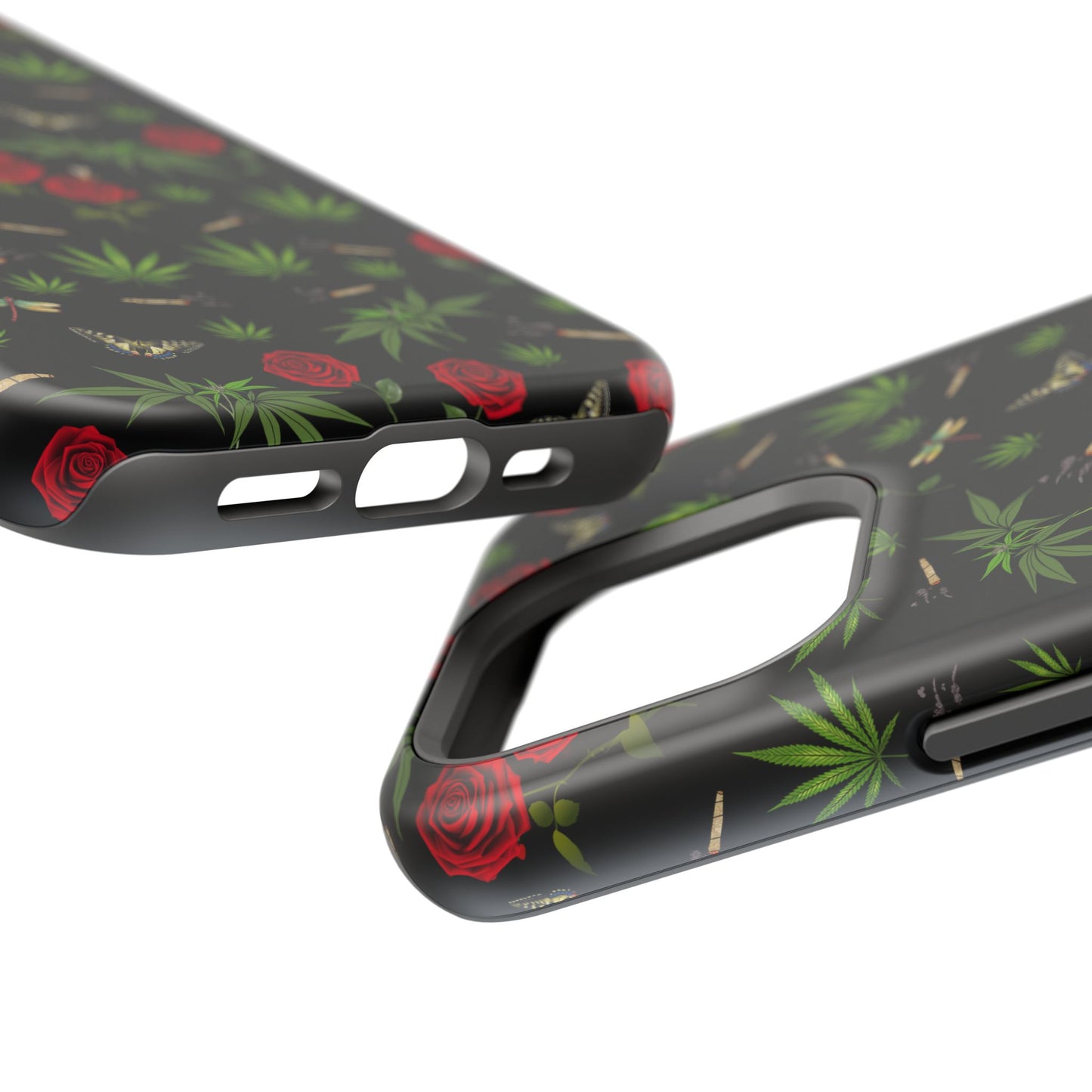 Phone Cases - Blunts & Roses Smokers Delight Impact-Resistant Cases