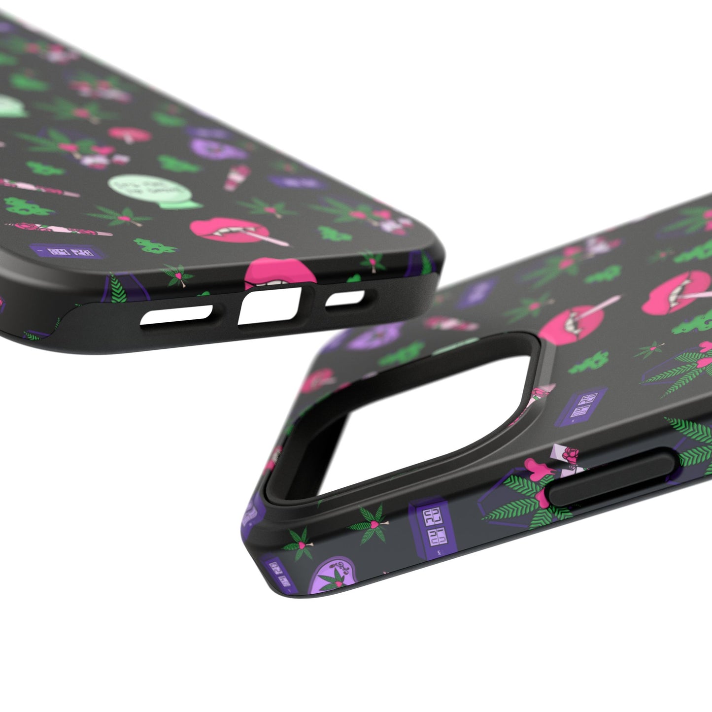 Spooky Stoner Babe Impact-Resistant Phone Case