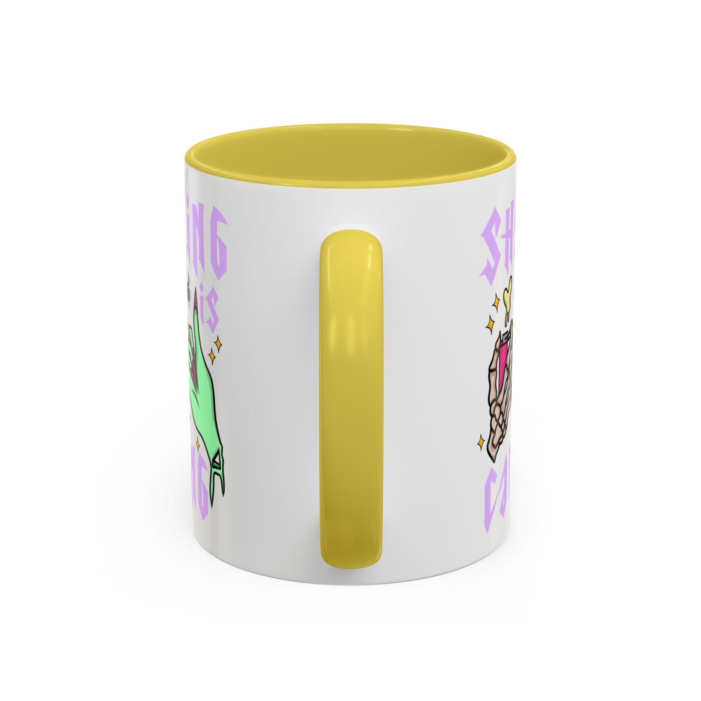 Sharing Is Caring Colorful Mugs (11oz, 15oz)