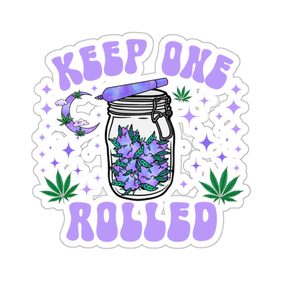 Keep One Rolled Sticker