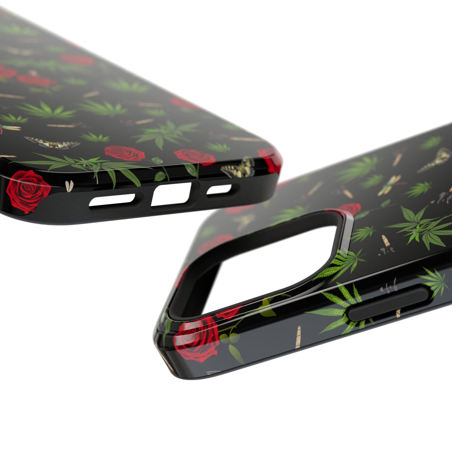 Phone Cases - Blunts & Roses Smokers Delight Impact-Resistant Cases