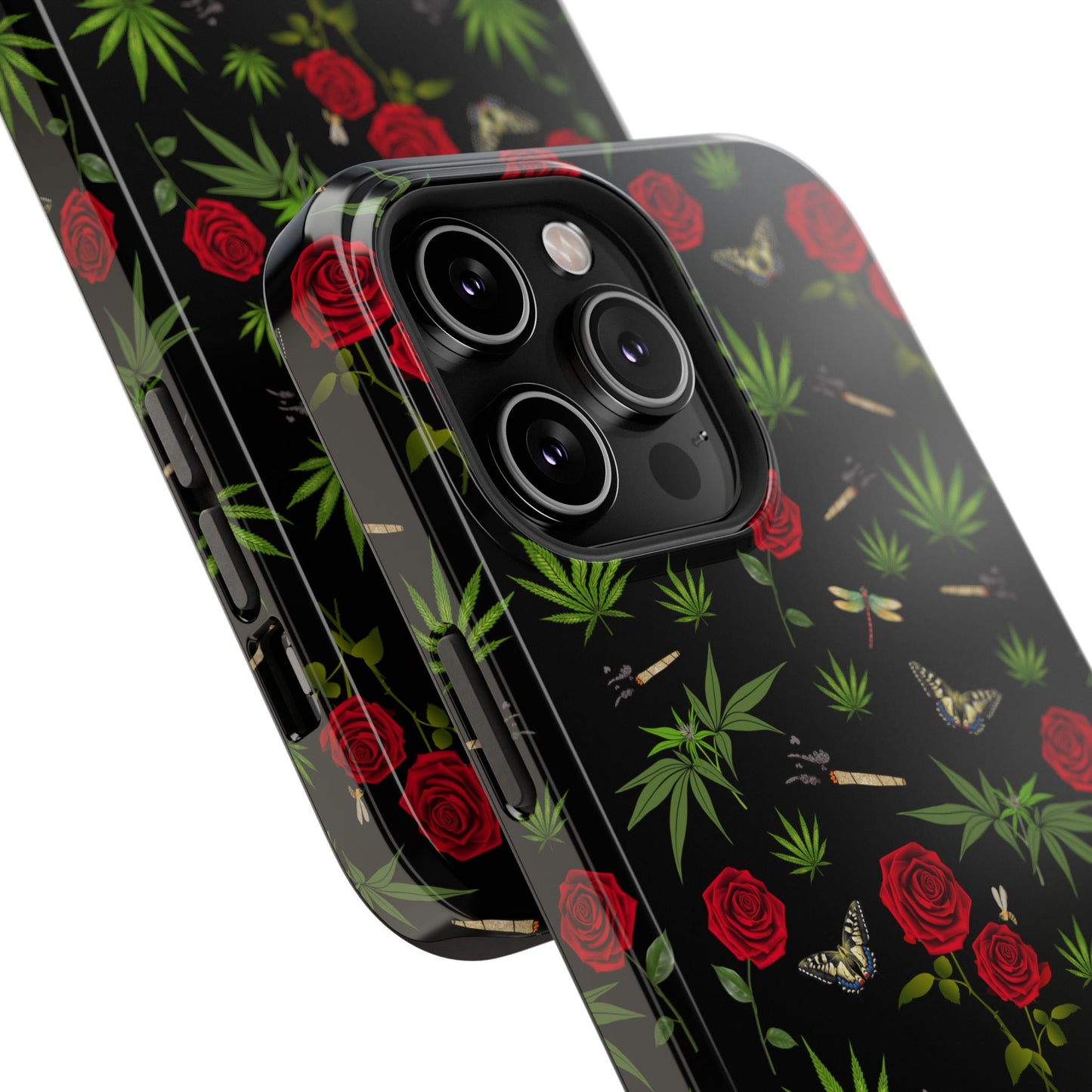 Phone Cases - Blunts & Roses Smokers Delight Impact-Resistant Cases