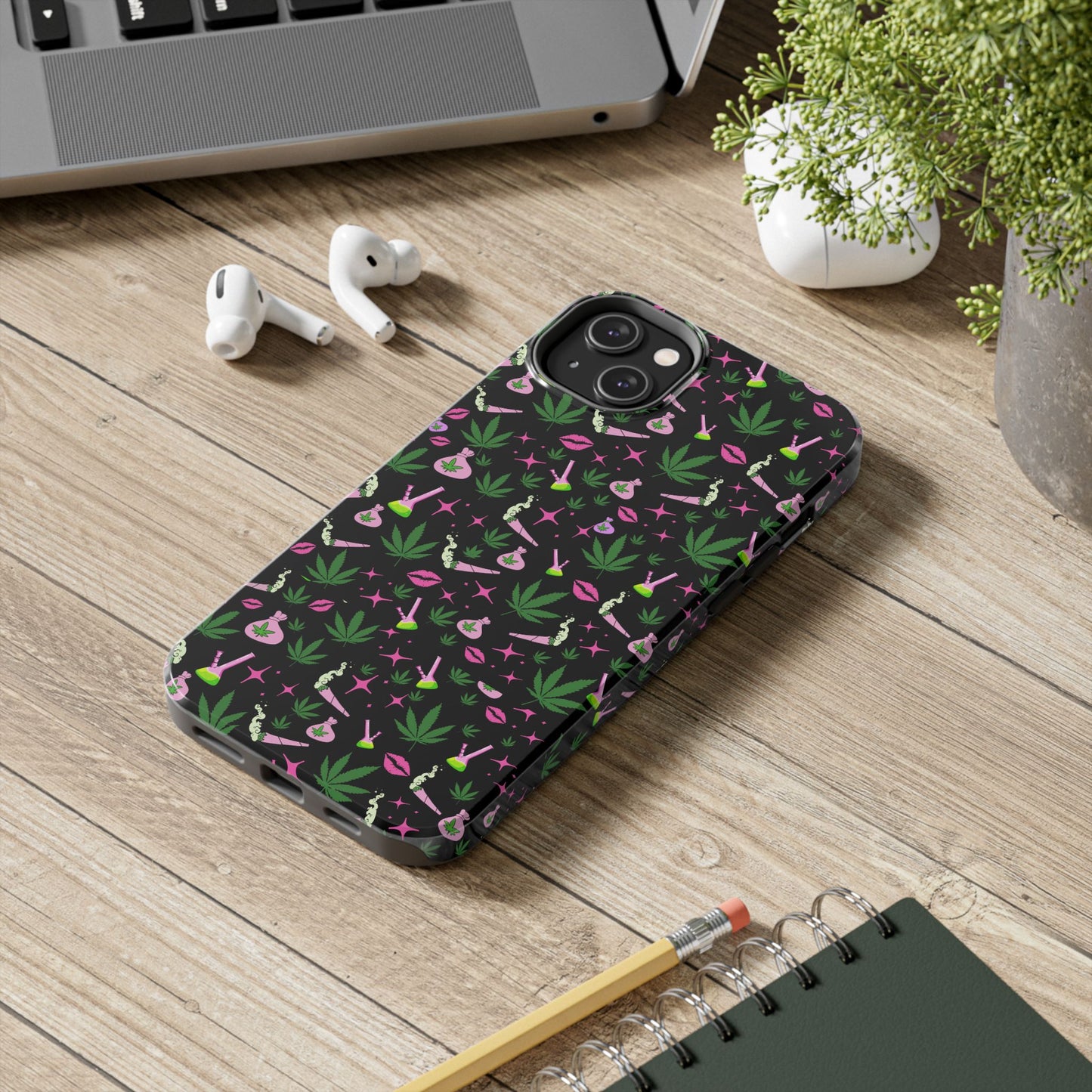 Stoner Babe Tough Phone Cases