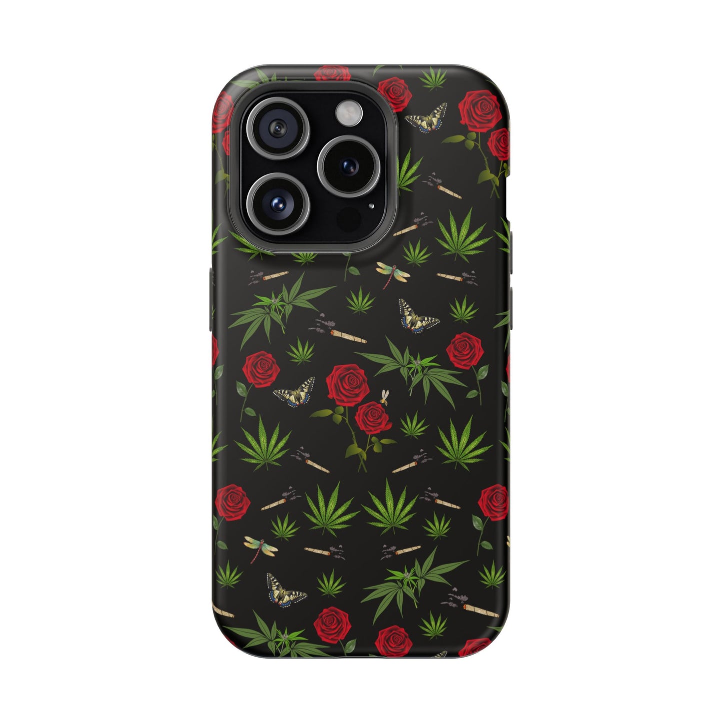 Phone Cases - Blunts & Roses Smokers Delight Impact-Resistant Cases