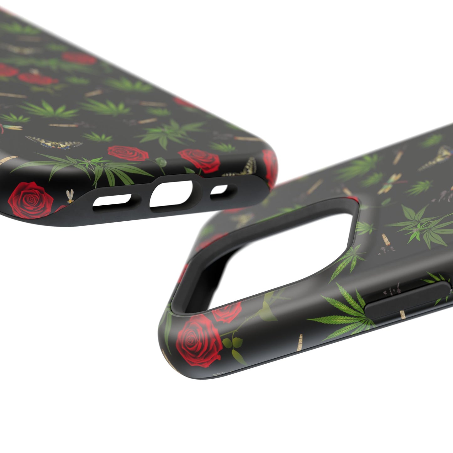 Phone Cases - Blunts & Roses Smokers Delight Impact-Resistant Cases