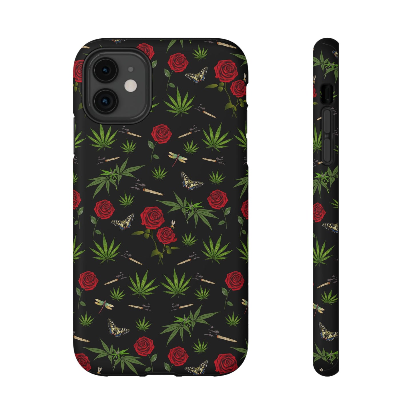 Phone Cases - Blunts & Roses Smokers Delight Impact-Resistant Cases