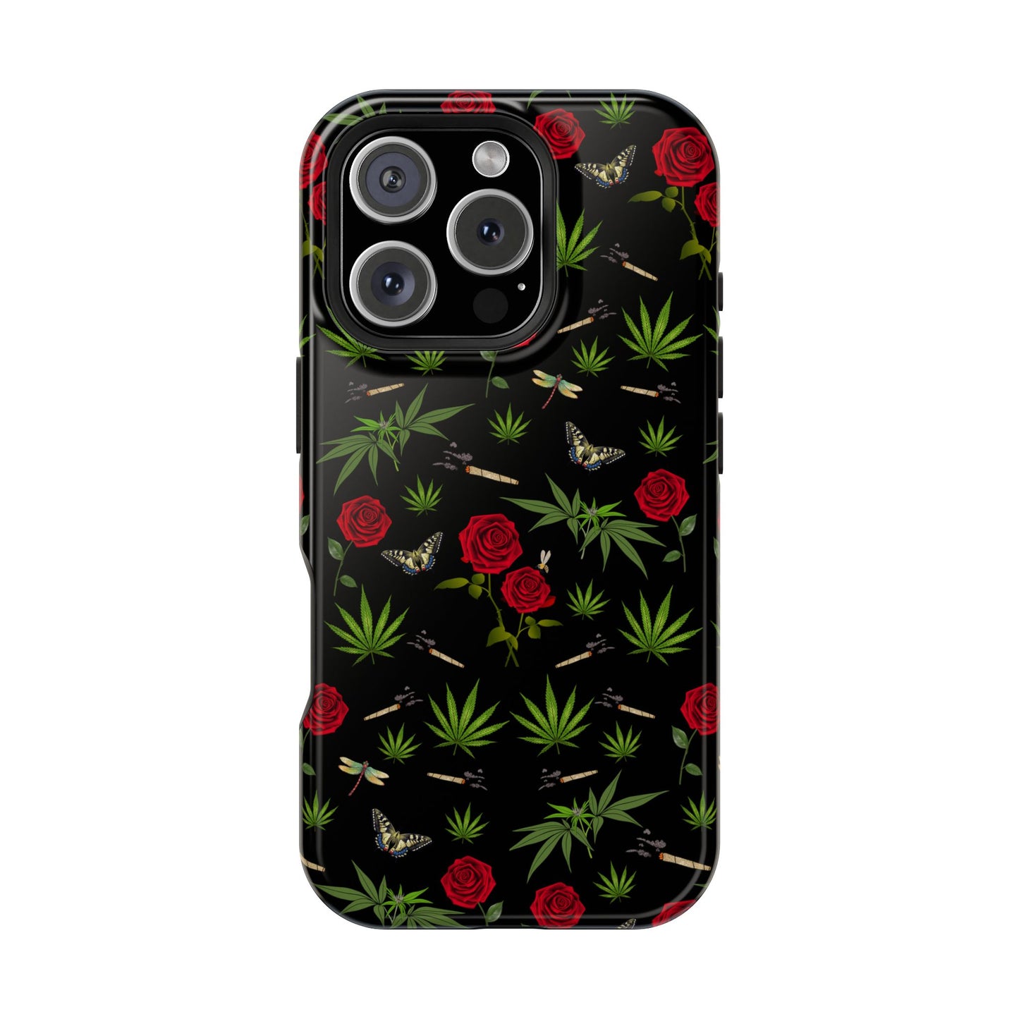 Phone Cases - Blunts & Roses Smokers Delight Impact-Resistant Cases