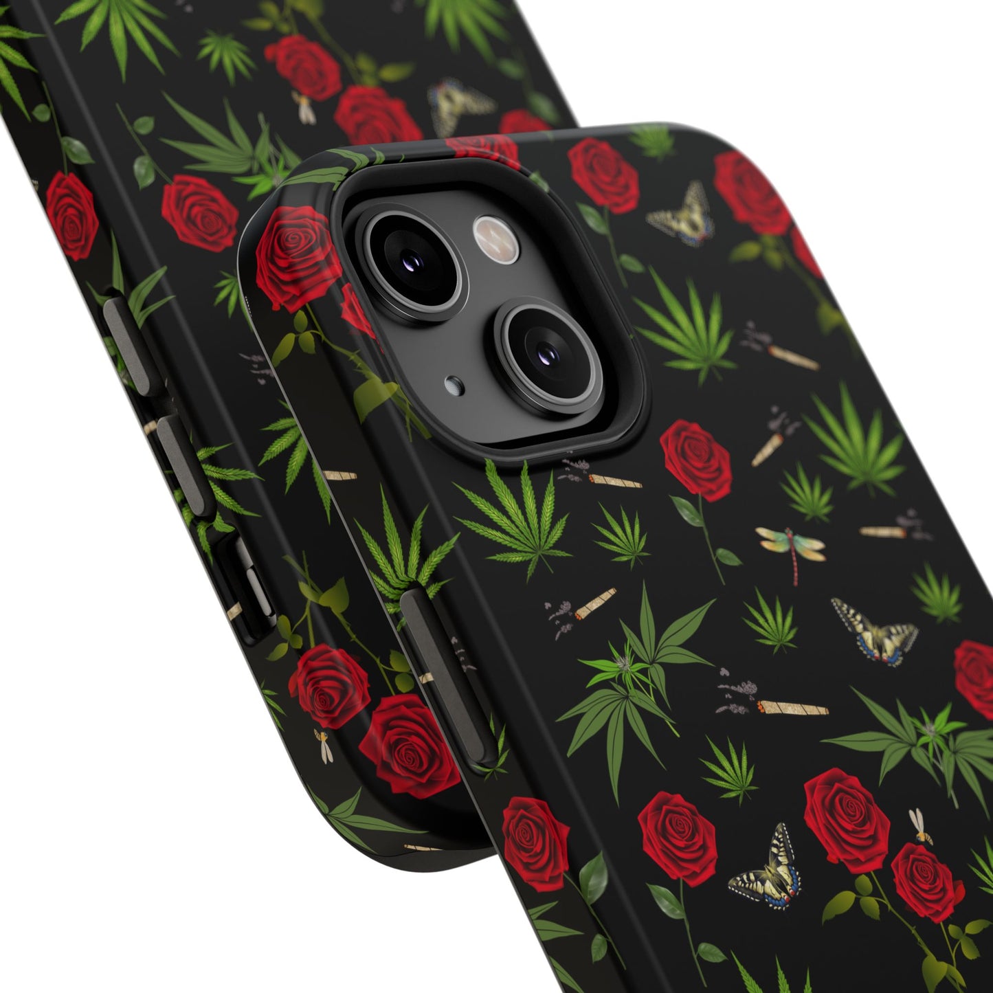 Phone Cases - Blunts & Roses Smokers Delight Impact-Resistant Cases