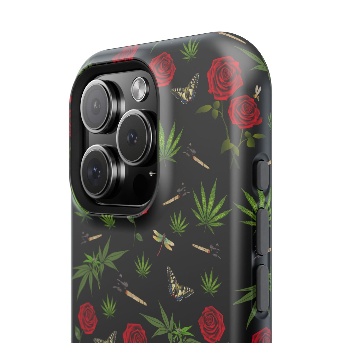 Phone Cases - Blunts & Roses Smokers Delight Impact-Resistant Cases