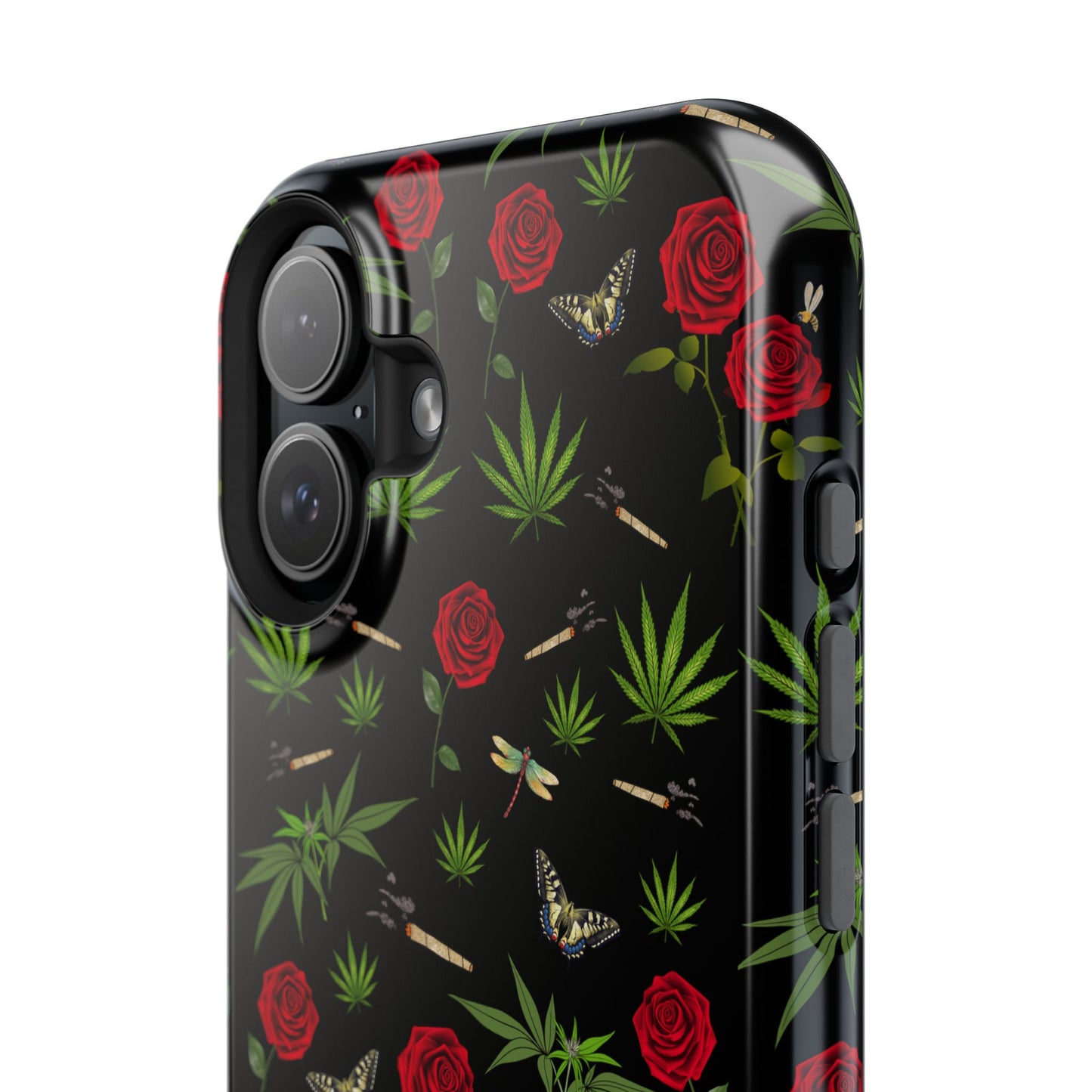 Phone Cases - Blunts & Roses Smokers Delight Impact-Resistant Cases