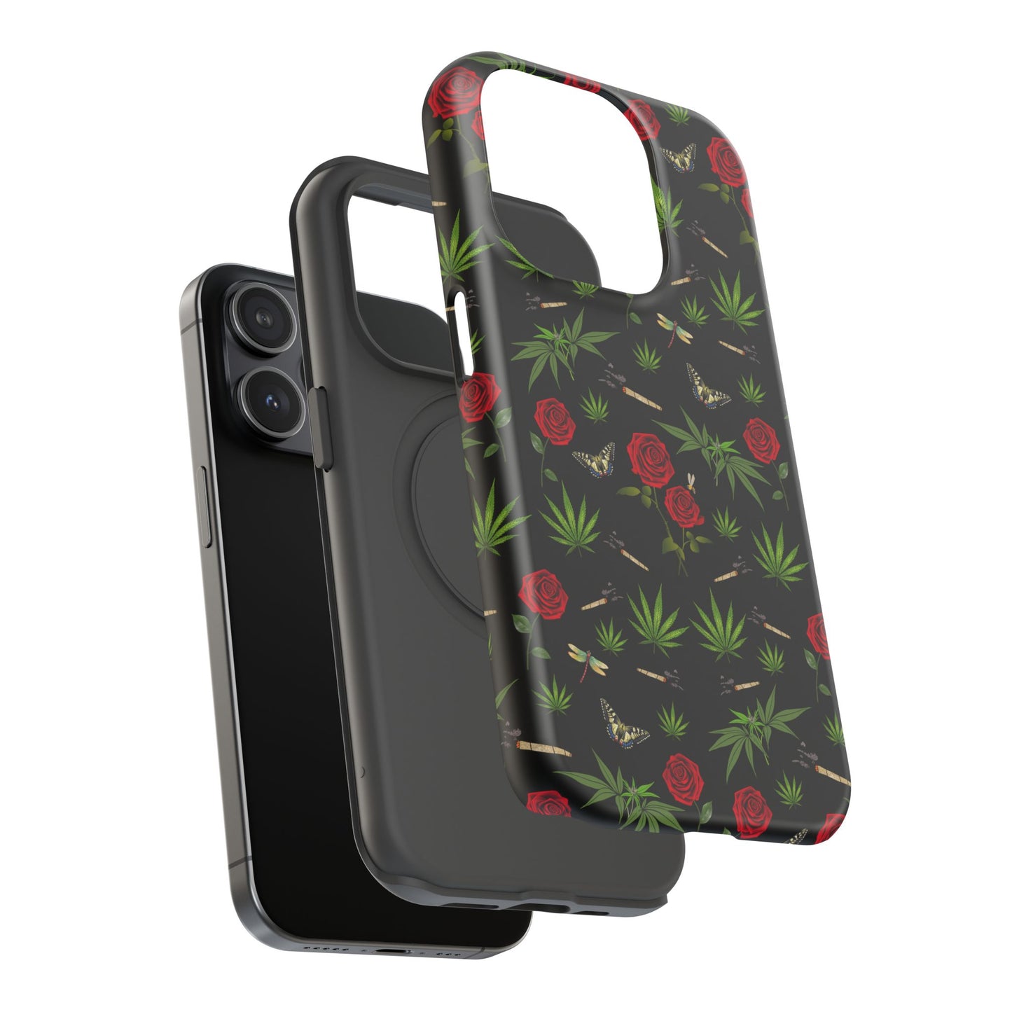 Phone Cases - Blunts & Roses Smokers Delight Impact-Resistant Cases