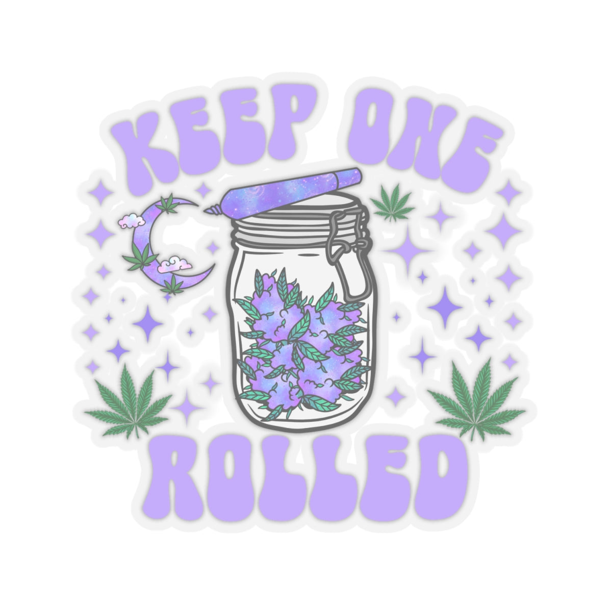 Keep One Rolled Sticker