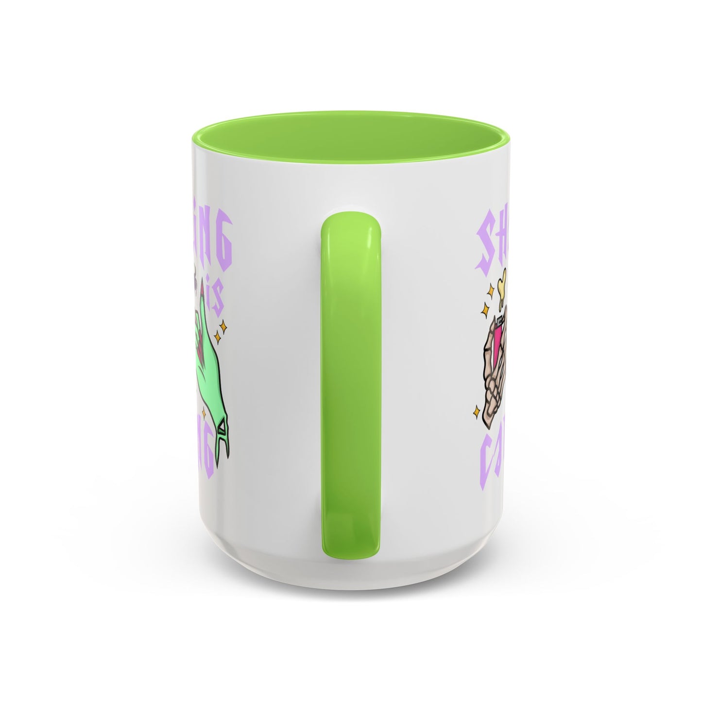Sharing Is Caring Colorful Mugs (11oz, 15oz)