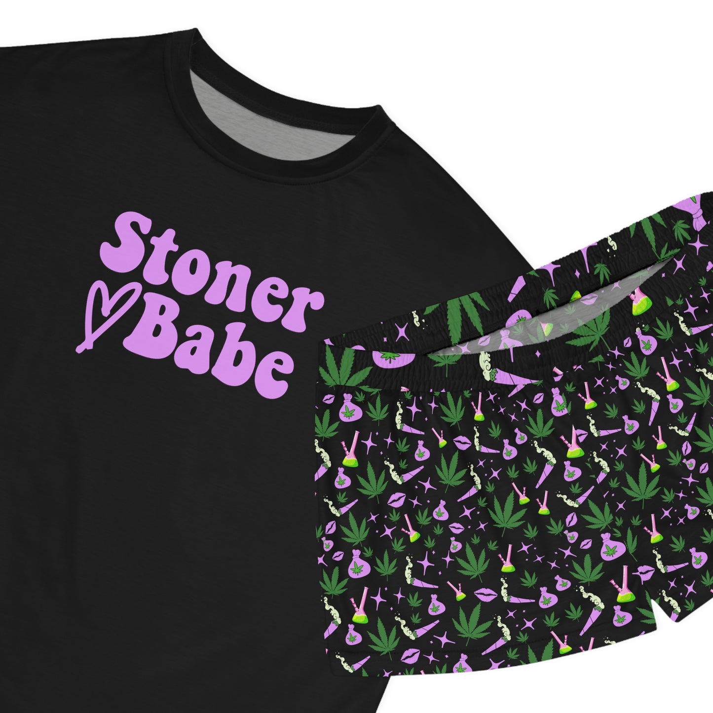 Stoner Babe Pajama Set