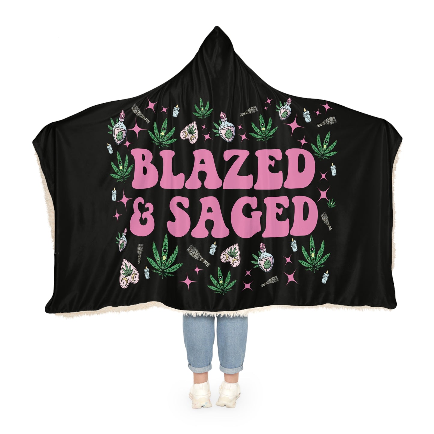 Blazed & Saged Hooded Blanket