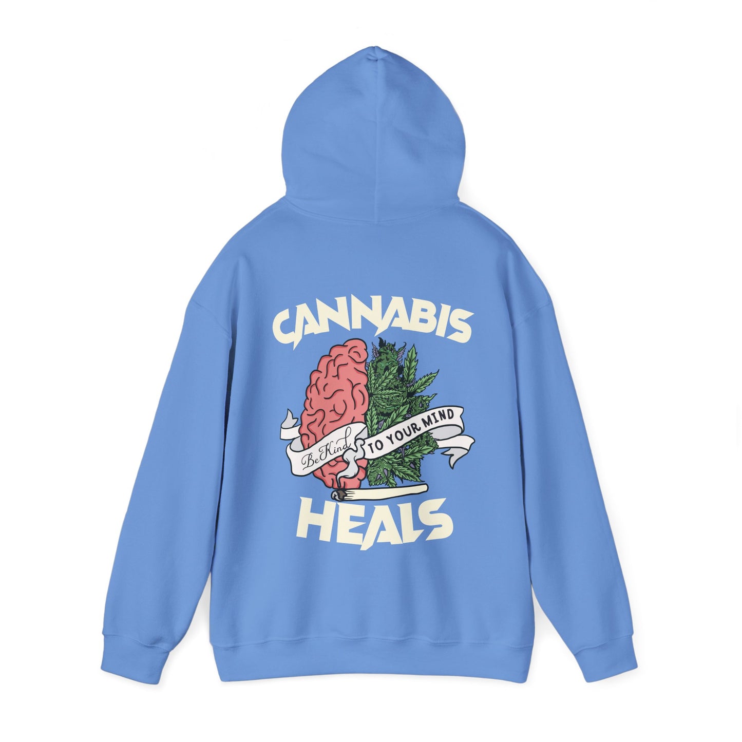 Cannabis Heals Unisex Hooded Sweatshirt