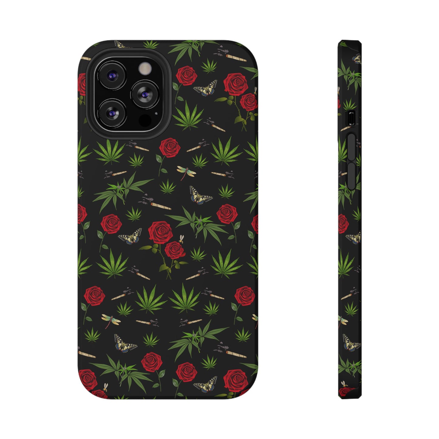 Phone Cases - Blunts & Roses Smokers Delight Impact-Resistant Cases