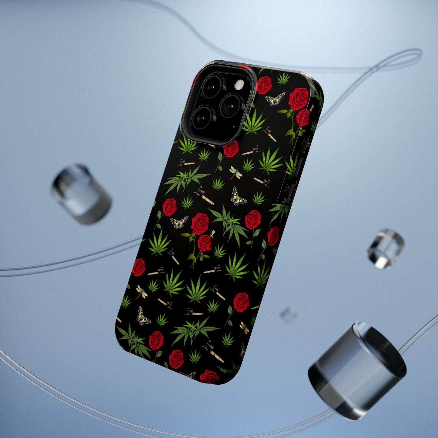 Phone Cases - Blunts & Roses Smokers Delight Impact-Resistant Cases