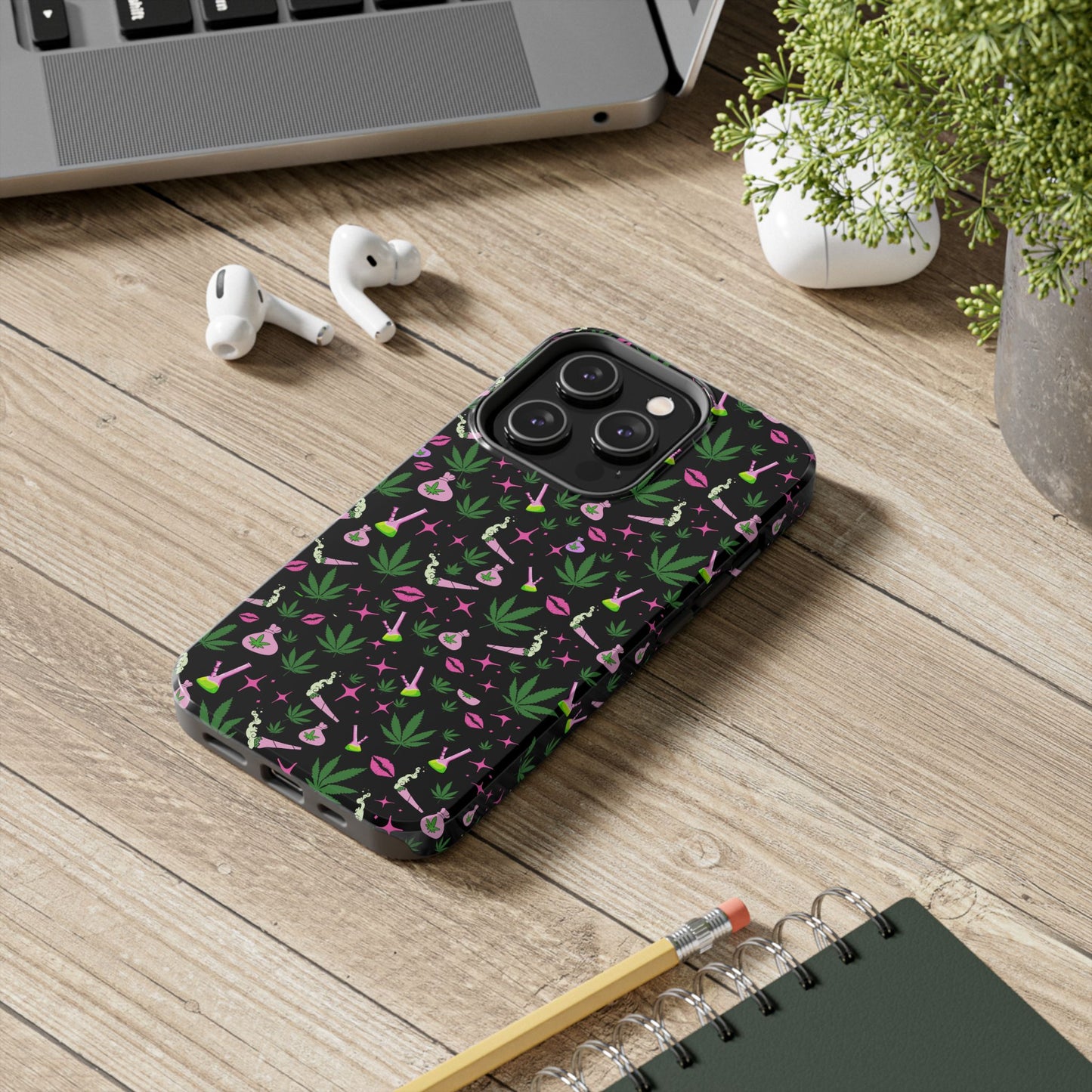 Stoner Babe Tough Phone Cases