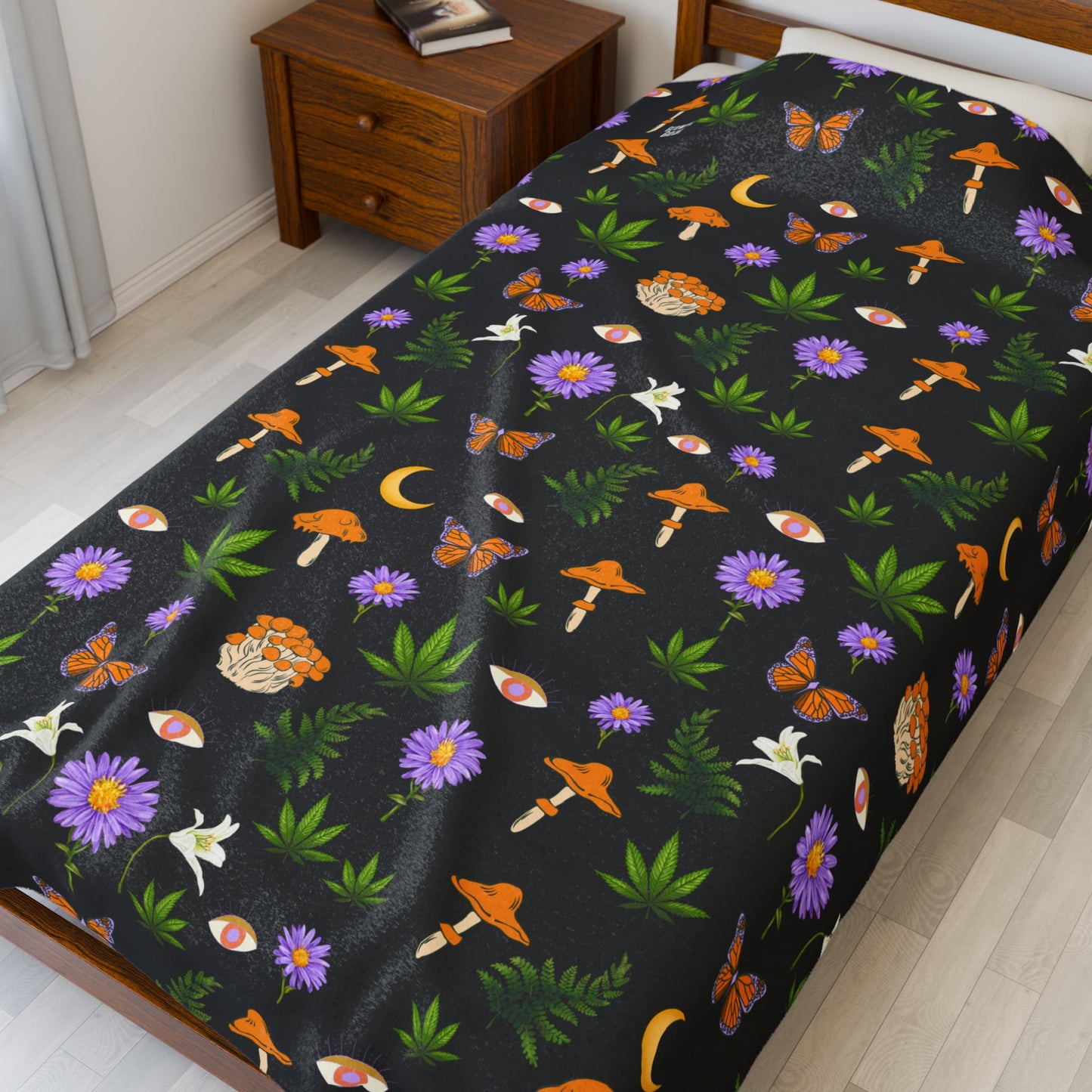 Fairycore Plush Velveteen Blanket