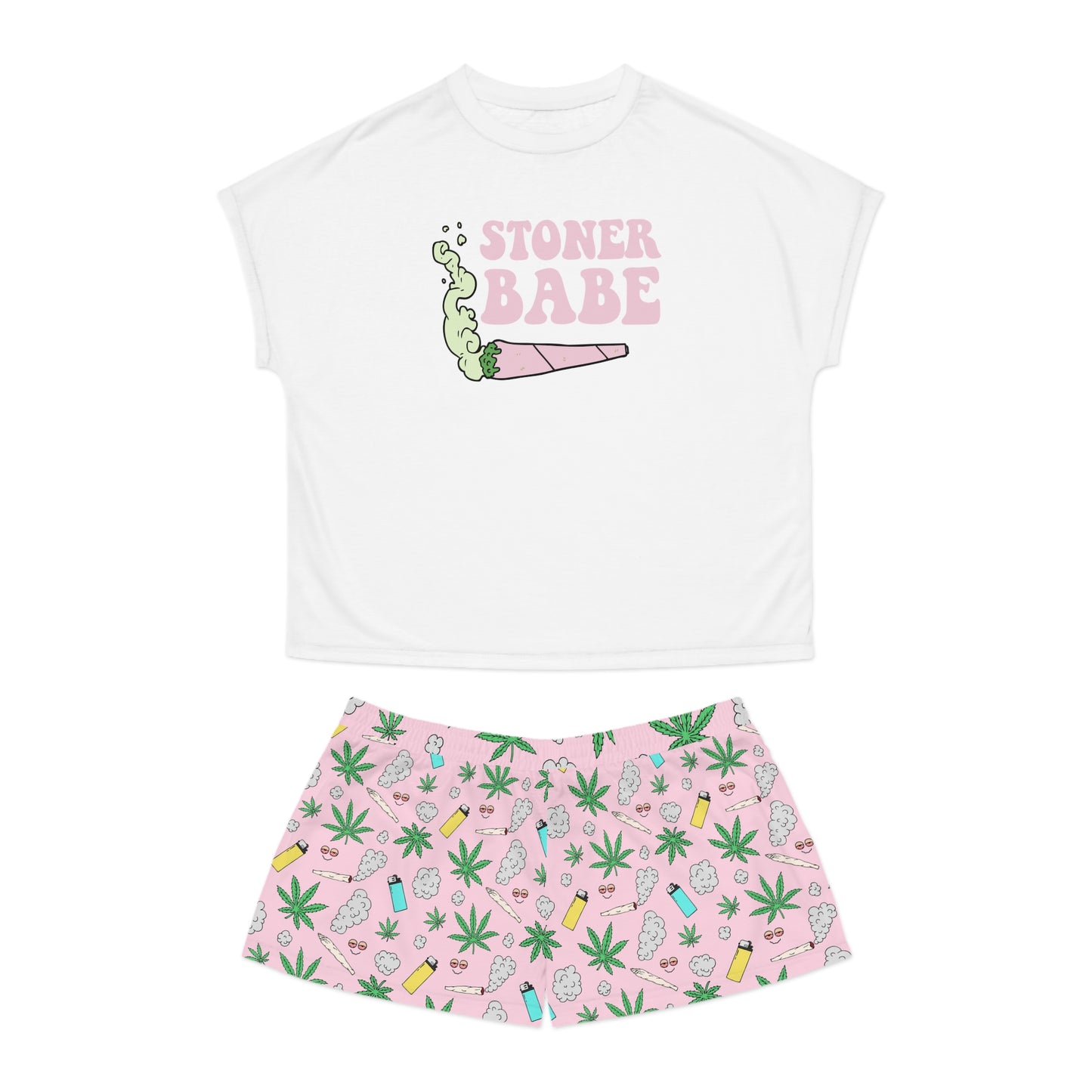 Stoner Babe Pajama Set