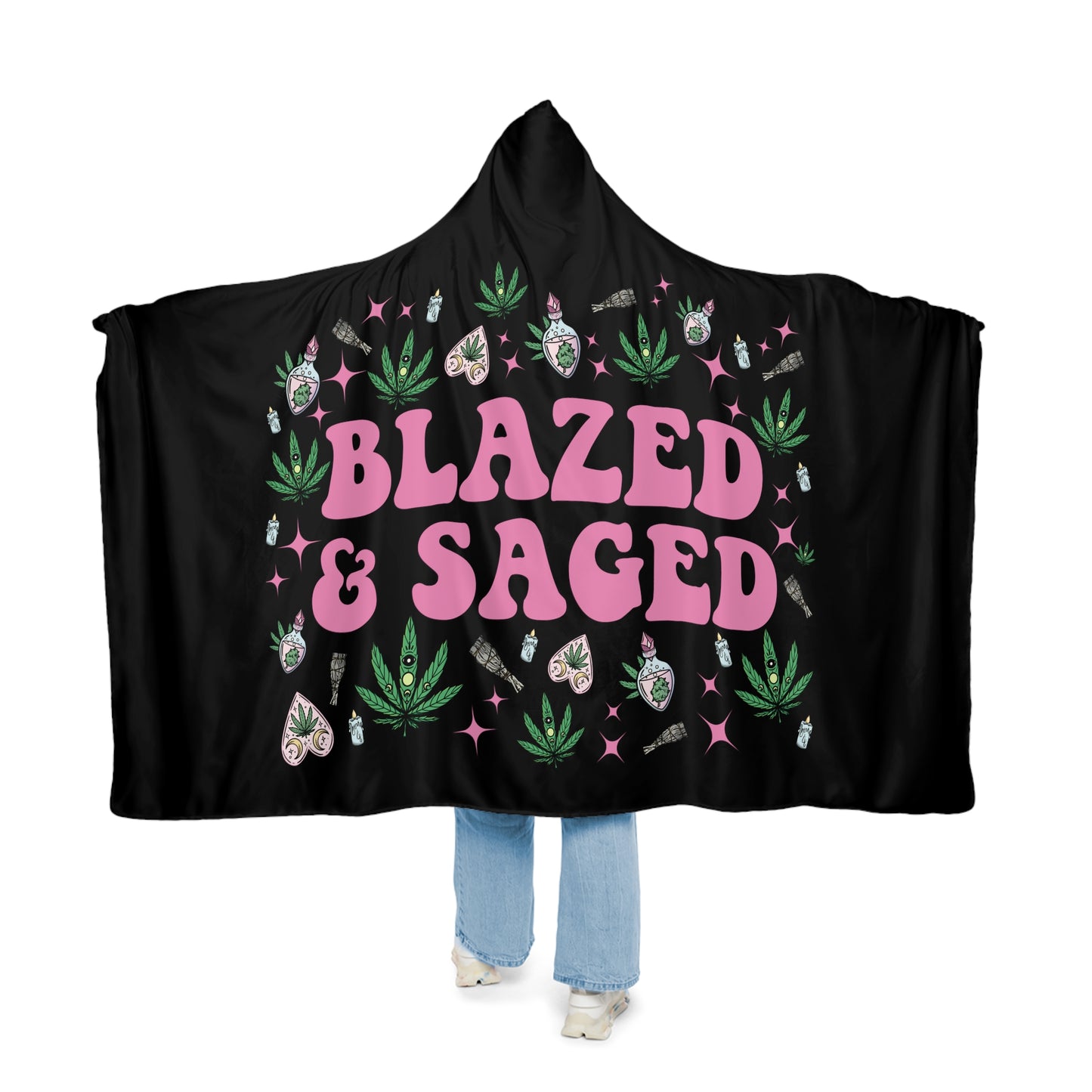 Blazed & Saged Hooded Blanket