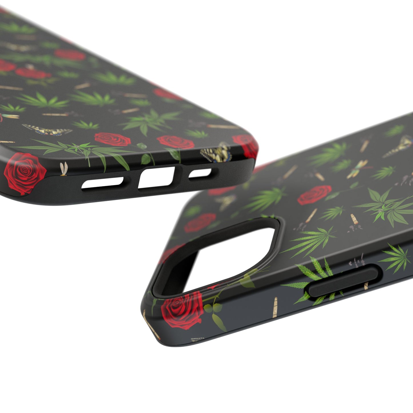 Phone Cases - Blunts & Roses Smokers Delight Impact-Resistant Cases