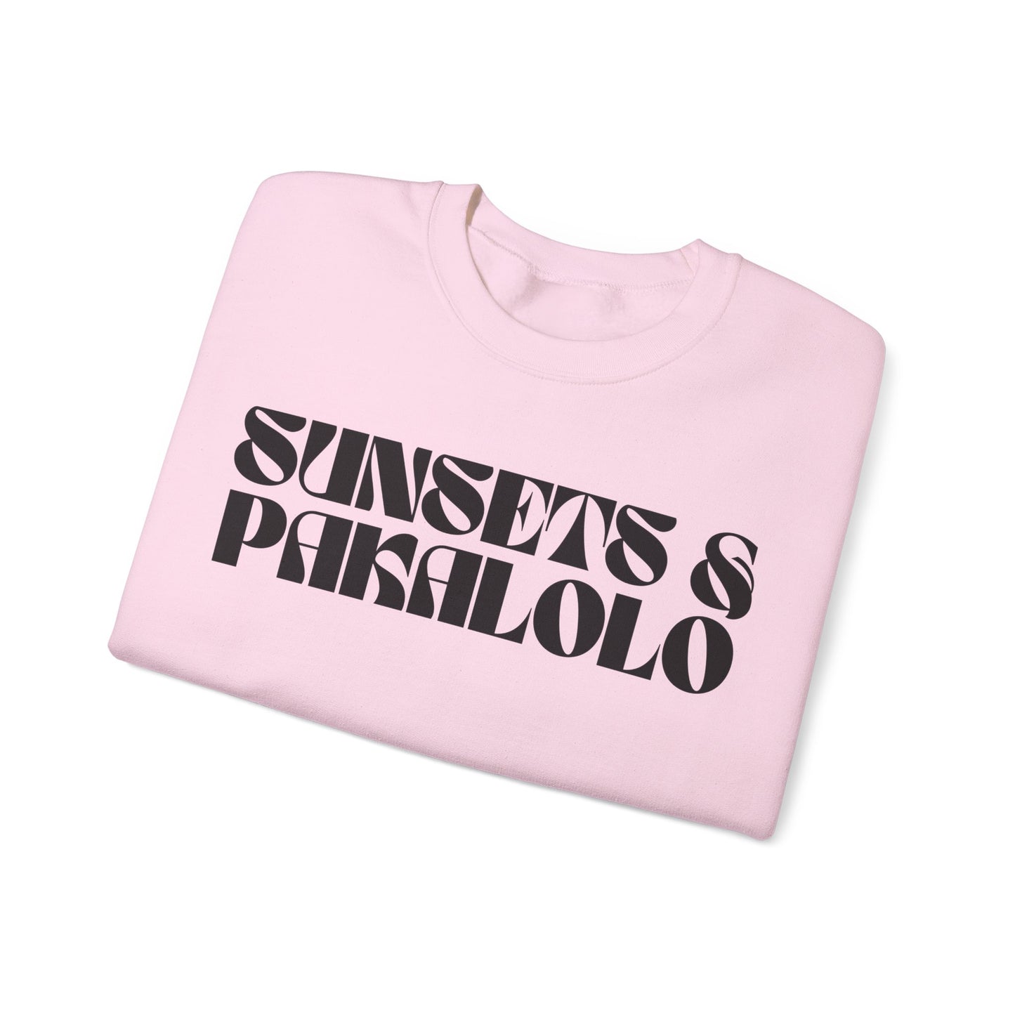 Sunsets & Pakalolo Crewneck Sweatshirt